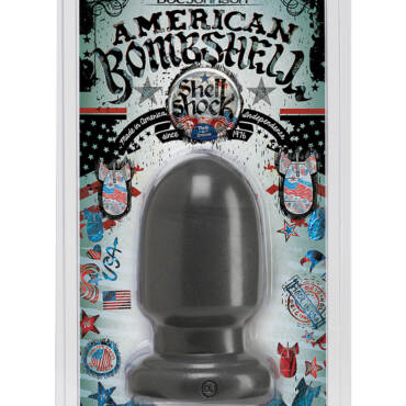 American Bombshell Plug anal Shell Shock taille S Noir