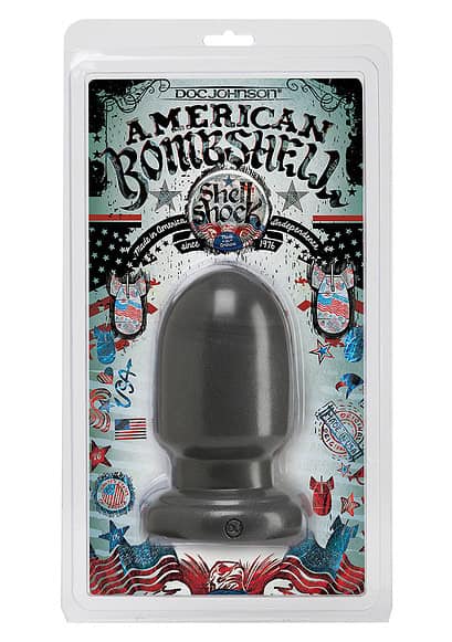 American Bombshell Plug anal Shell Shock taille S Noir