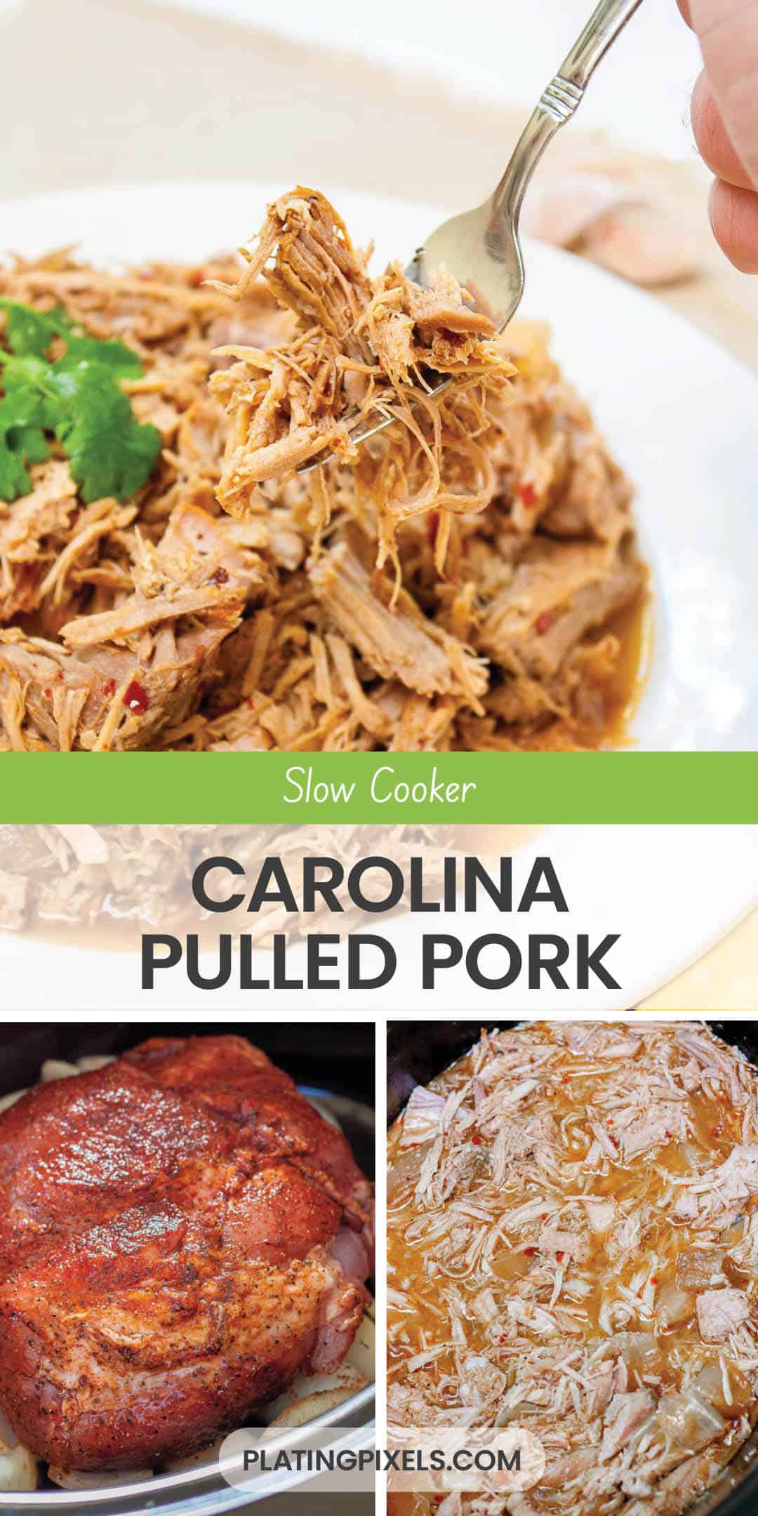 Slow Cooker Carolina Pulled Pork
