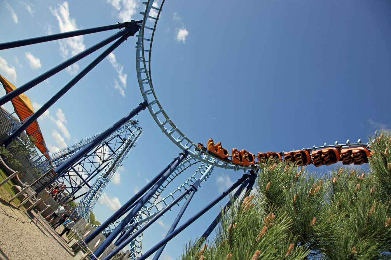 Wipeout Pleasurewood Hills Theme Park