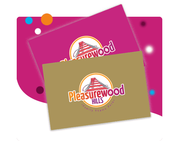 pink and gold passes