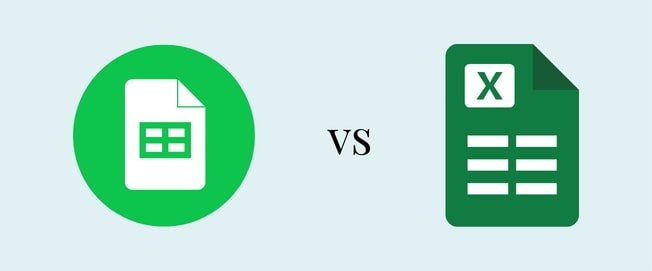 excel vs google sheets spreadsheets comparison