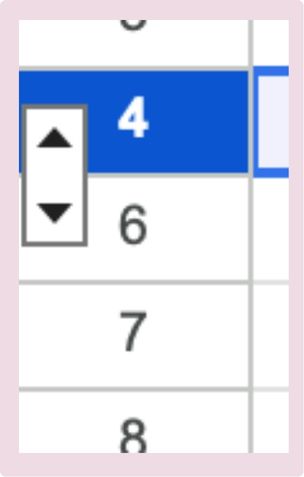How to Hide and Unhide Rows in Google Sheets 3 Google Sheets interface showing row 4 highlighted with options to hide or unhide rows.