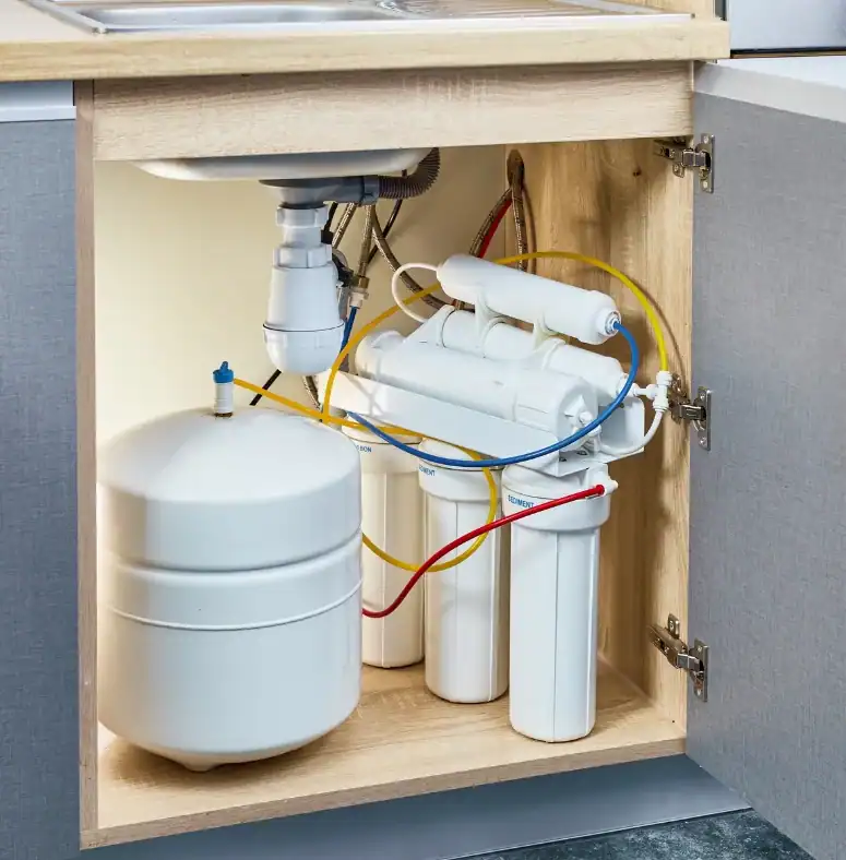 Under-Sink-Reverse-Osmosis-System-Installed