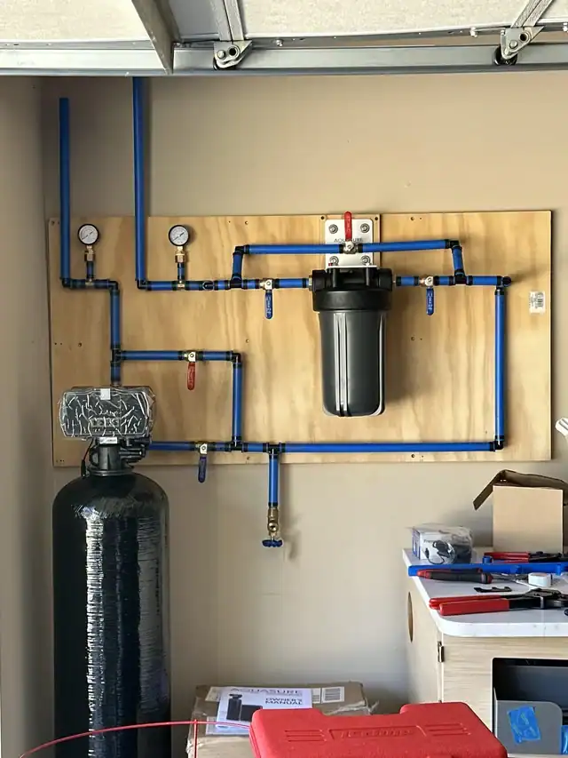 Whole-Home-Water-Filtration-Setup