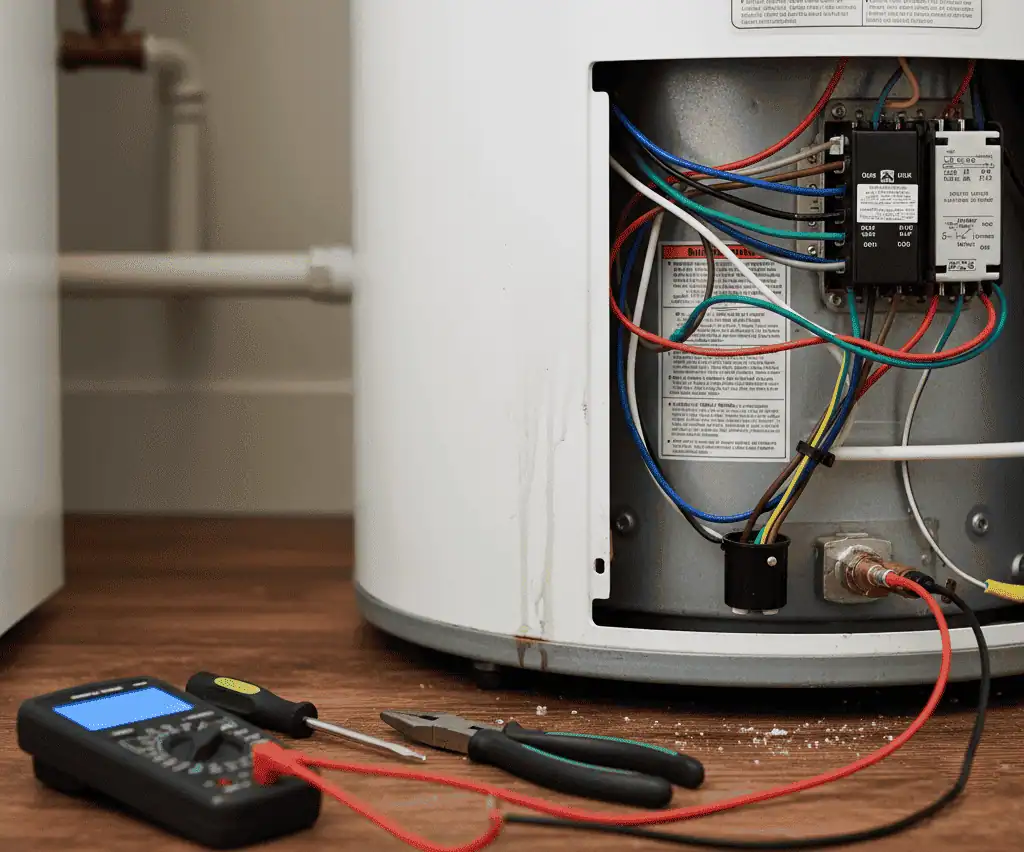 Water Heater Electrical Wiring Repair
