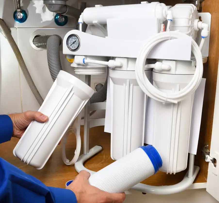 Under Sink Water Filter Installation