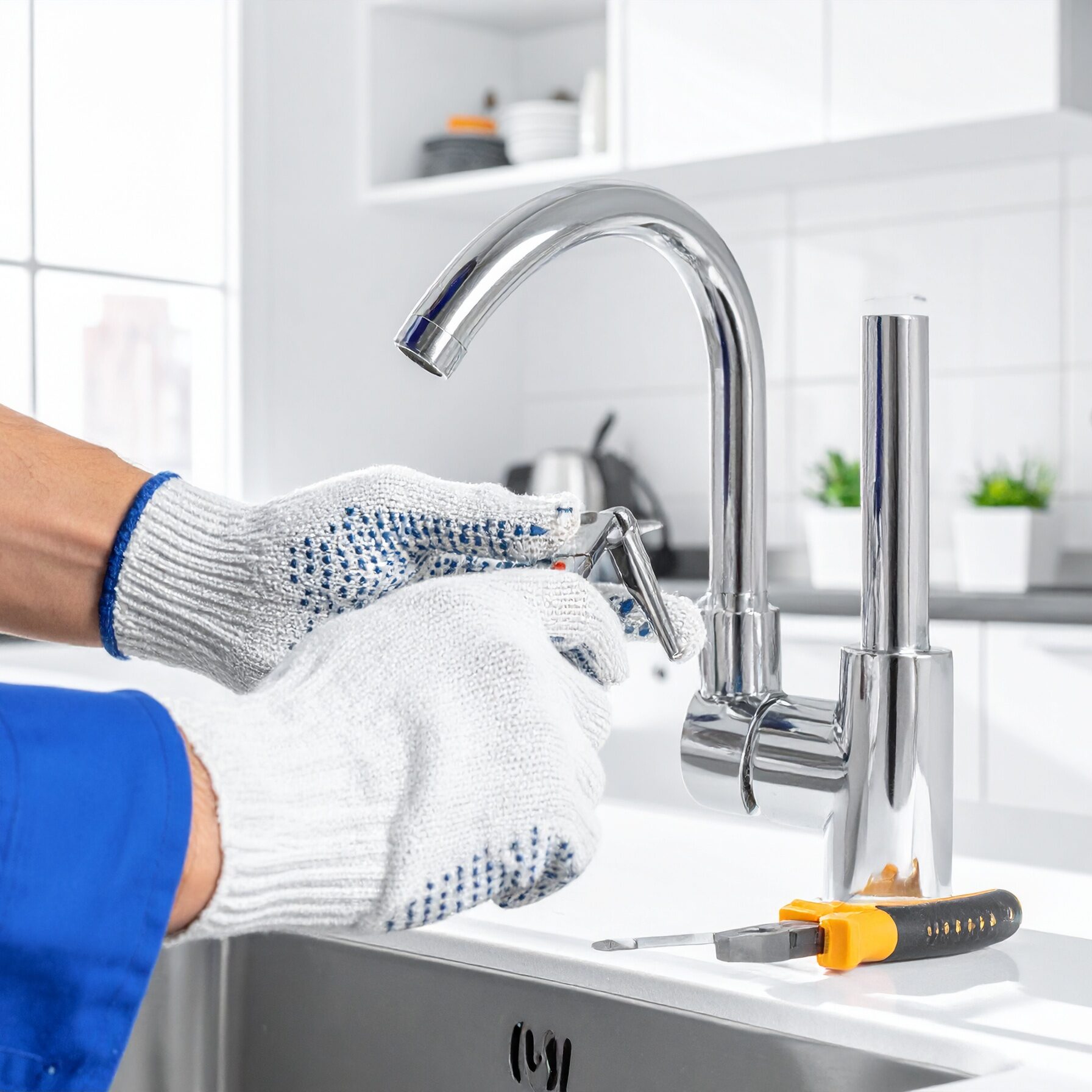 Kitchen Faucet Repair Service Technician