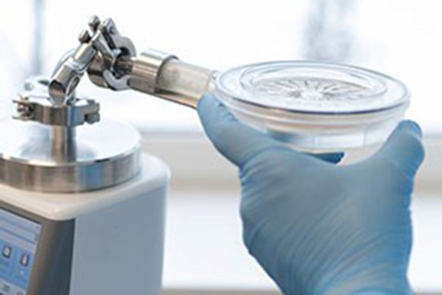 biocapt PMS product in use from Particle Measuring systems