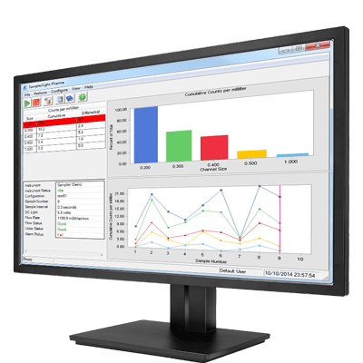particle counter software