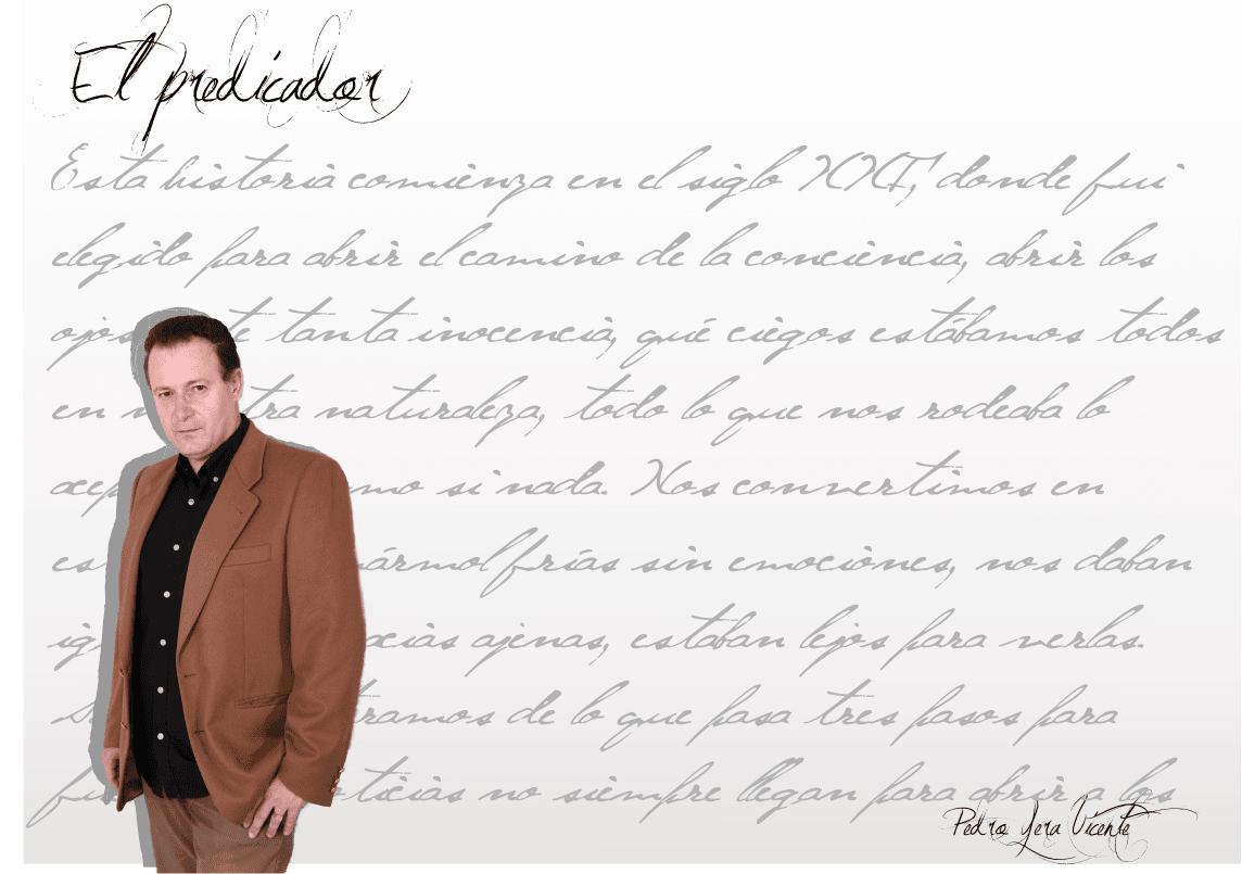 Pedro Yera Vicente. Escritor.