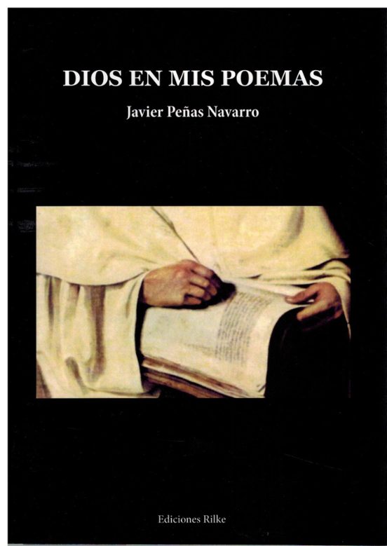 Poetry book cover titled "Notas a pie de página" by Julián Borao, published by Ediciones Vitruvio.