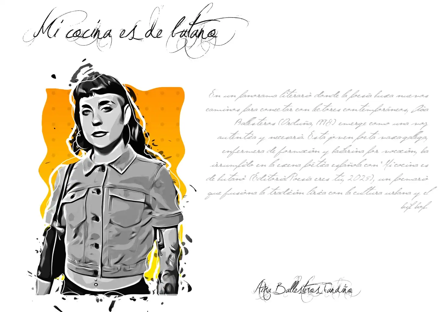 1. Portrait of a woman with artistic black and white style for poetry and literature fans.