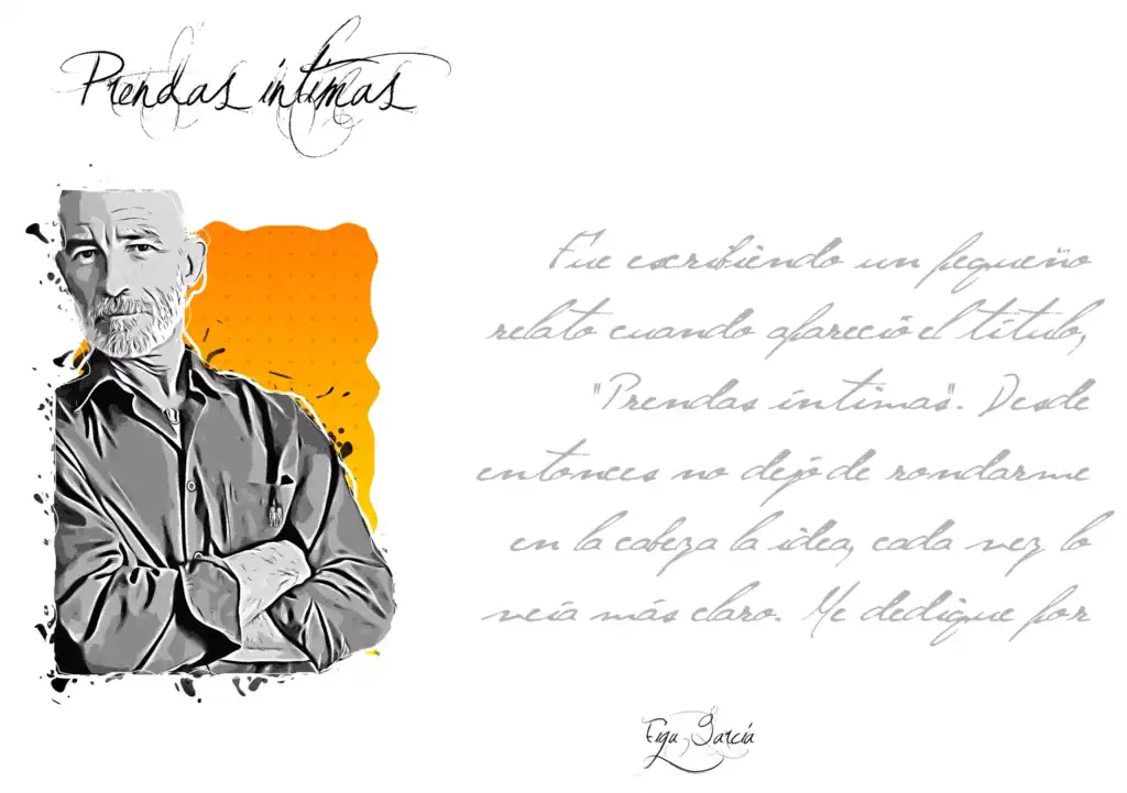 Expressive black and white portrait of a senior man with a thoughtful expression, with vibrant orange background.