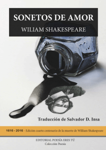 Sonetos de amor de William Shakespeare