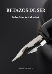 Pen and ink close-up for poetry book cover, poetic literature, Spanish poetry, literary arts, book cover design.