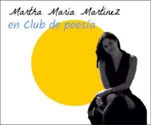 Martha M Martinez en club de poesía