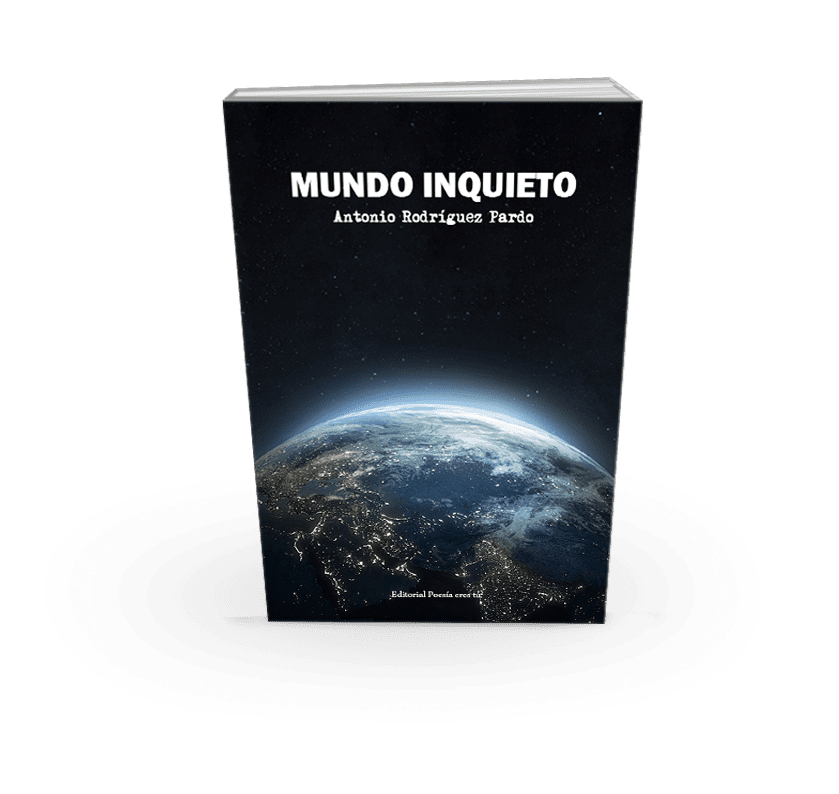 Earth from space with illuminated cities at night, showcasing a peaceful and vast world.