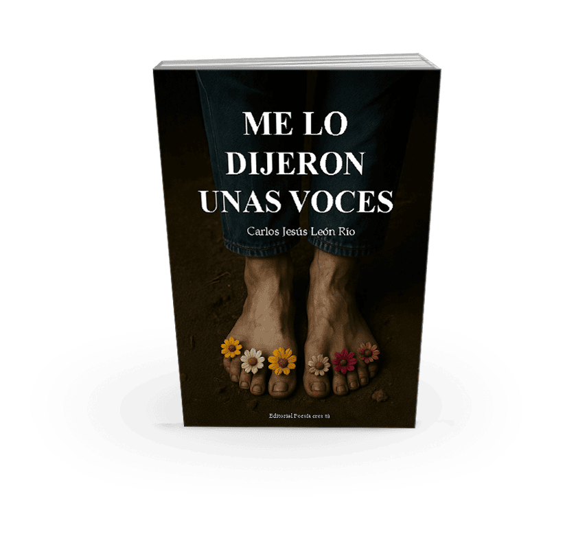 Brightly coloured flowered toes on a book cover with poetic title, highlighting poetry books.