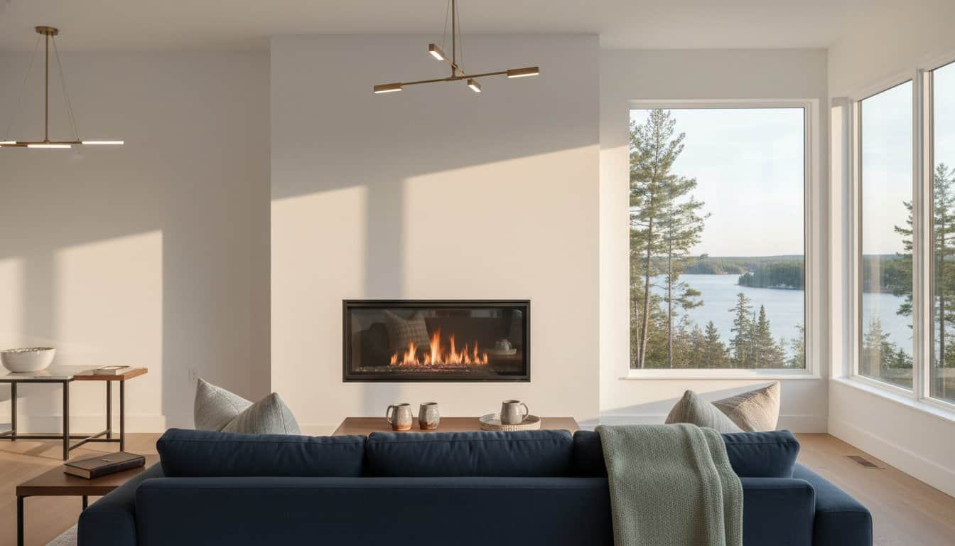 Planning Your Perfect Romantic Getaway in Northern Michigan with a Fireplace