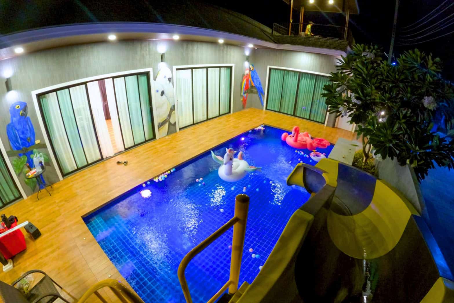 pool villa นครนายก