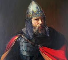 Портрет Богдана Хмельницького, українського гетьмана XVII століття.