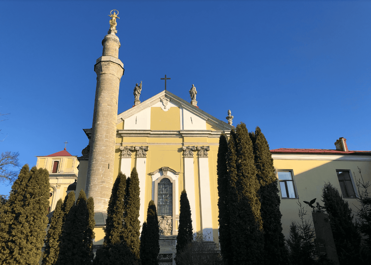 Кам'янець-Подільський, історико-просвітній проект Портал, краєзнавчий центр, архітектура церкви, пам.