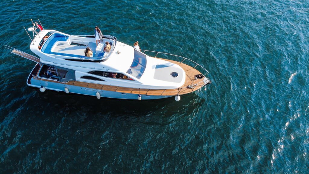 Motoryacht Exterior P101 18 meters 10 capacity Best Yacht Rental with Premionly in Istanbul