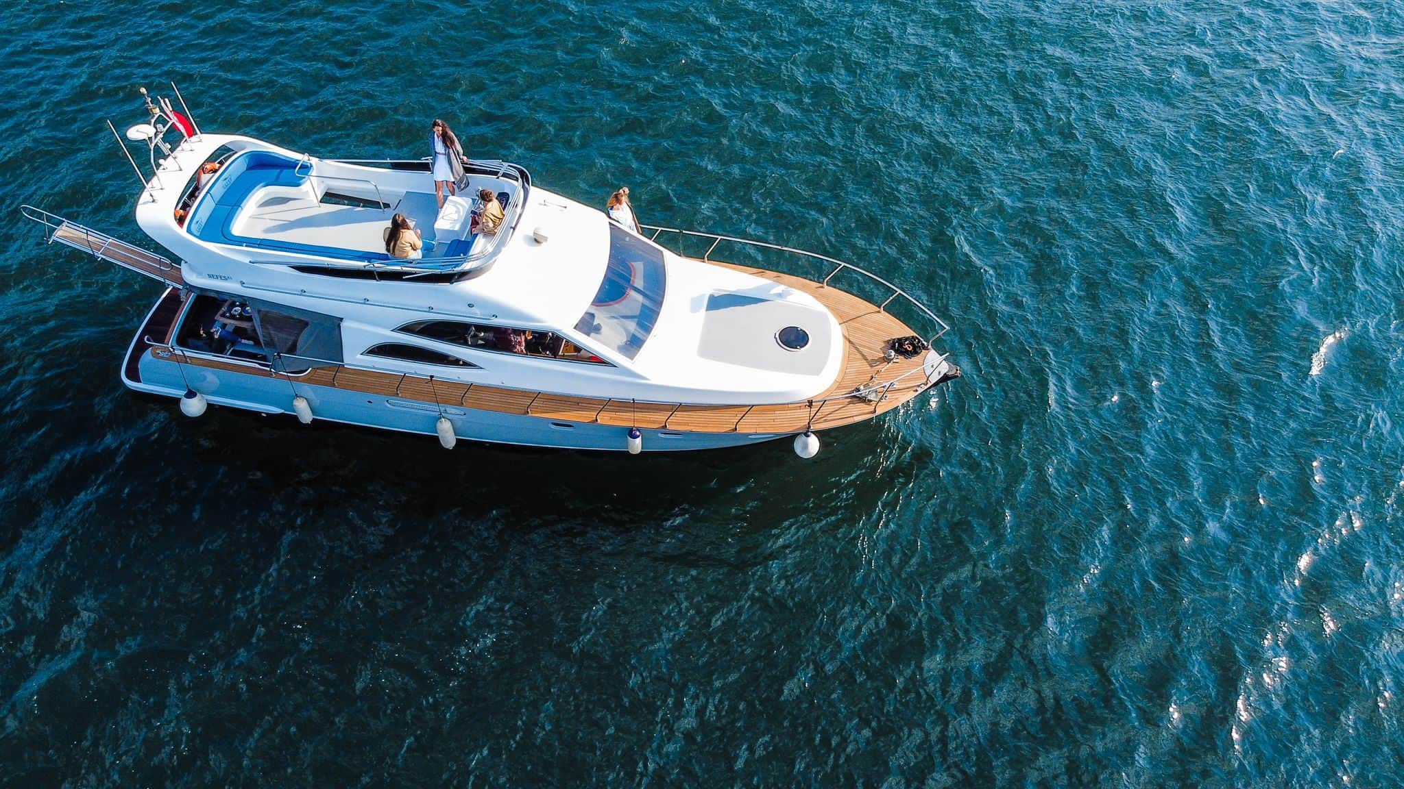 Motoryacht Exterior P101 18 meters 10 capacity Best Yacht Rental with Premionly in Istanbul
