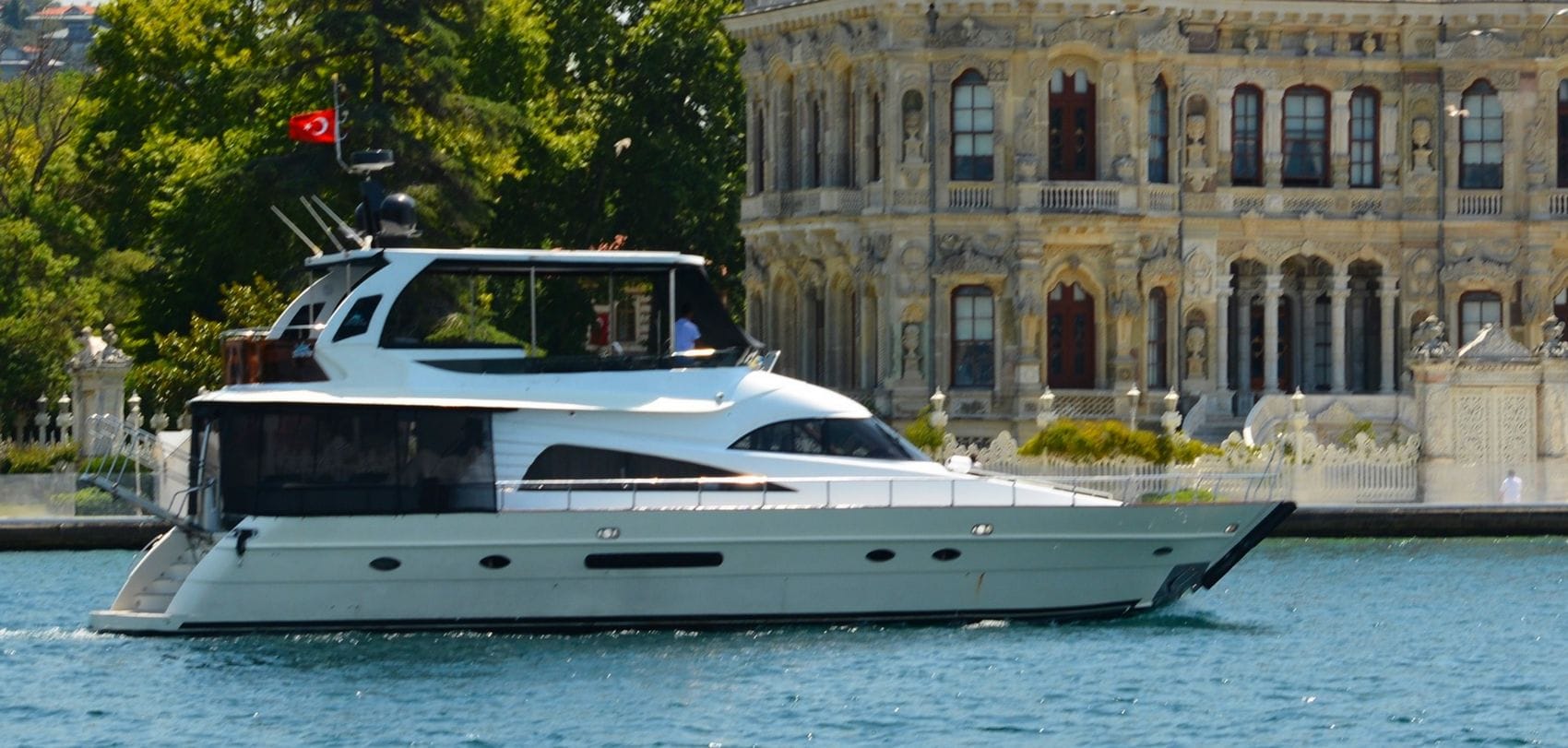 Motoryacht Exterior P104 22 meters 16 person capacity Yacht Rental with Premionly.com in Istanbul