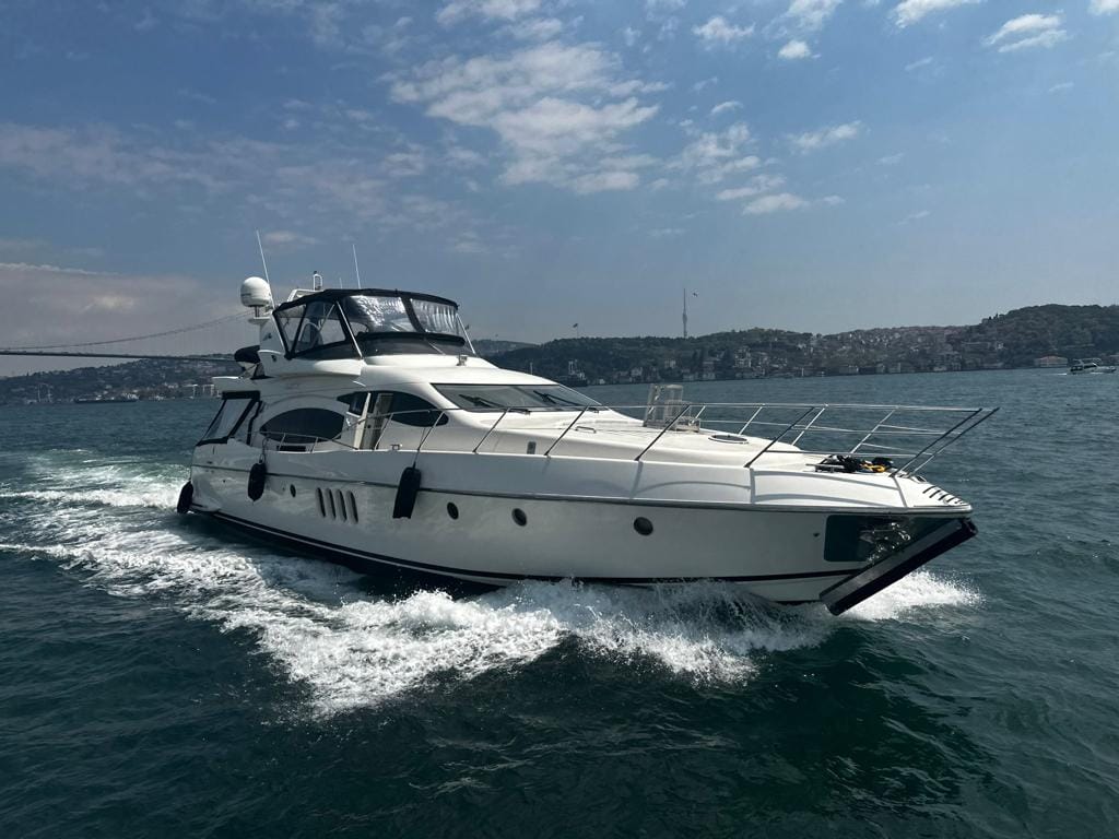 Motoryacht Exterior P110 22 meters 21 capacity Best Yacht Rental with Premionly in Istanbul