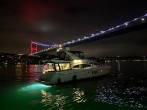 Motoryacht Exterior P110 22 meters 21 capacity Best Yacht Rental with Premionly in Istanbul