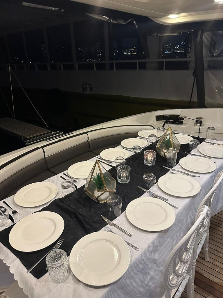 Motoryacht Interior P110 22 meters 21 capacity Best Yacht Rental with Premionly in Istanbul