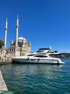 Motoryacht Exterior P110 22 meters 21 capacity Best Yacht Rental with Premionly in Istanbul