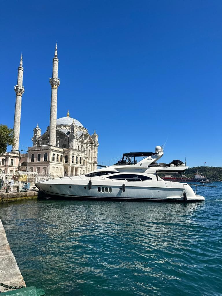 Motoryacht Exterior P110 22 meters 21 capacity Best Yacht Rental with Premionly in Istanbul