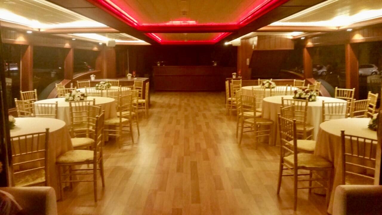Motoryacht Interior P108 24 meters 80 capacity Best Yacht Rental with Premionly in Istanbul