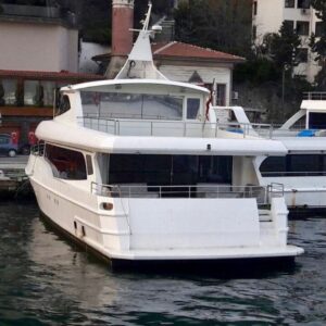 Motoryacht Exterior P108 24 meters 80 capacity Best Yacht Rental with Premionly in Istanbul