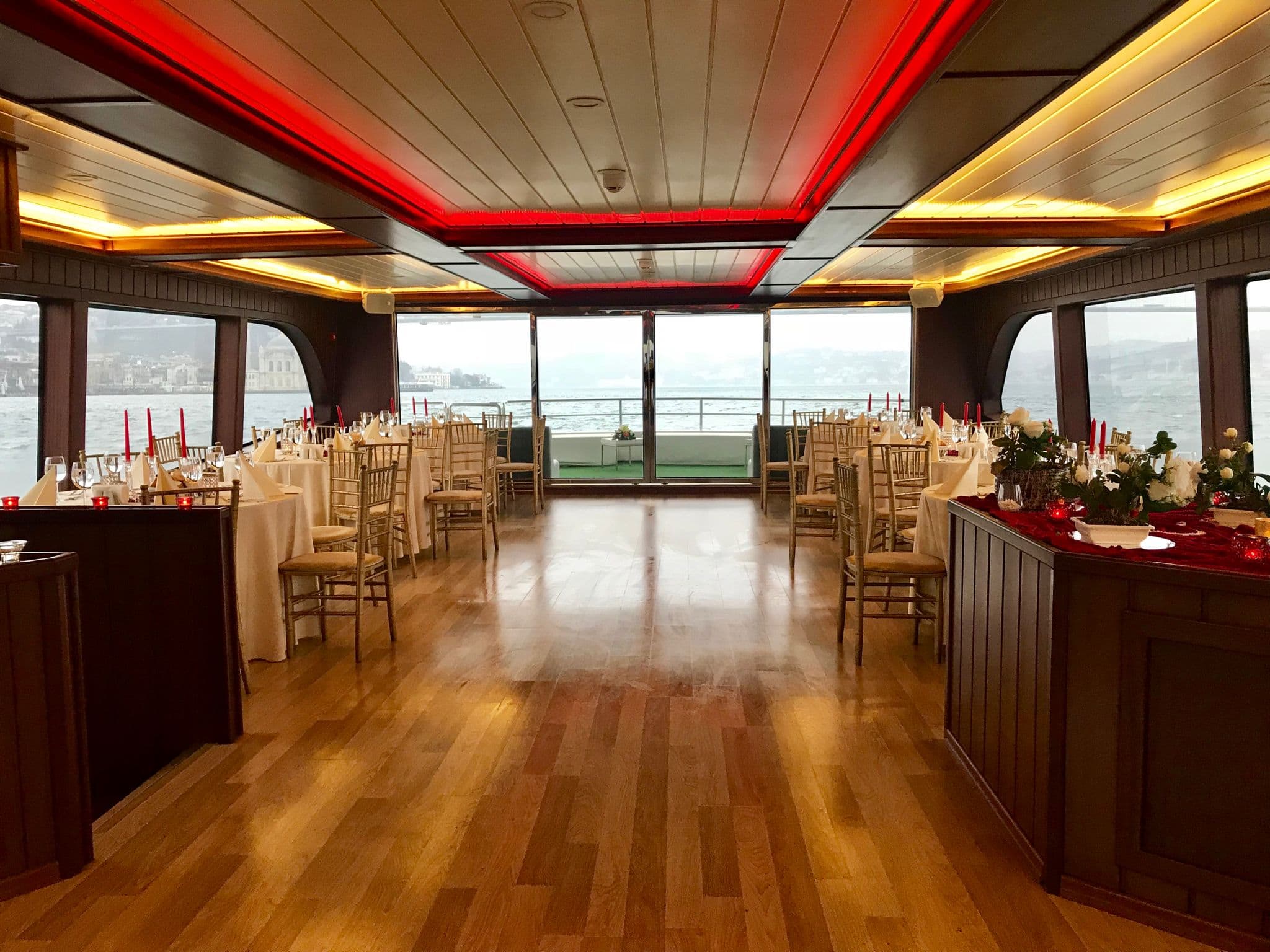 Motoryacht Interior P108 24 meters 80 capacity Best Yacht Rental with Premionly in Istanbul