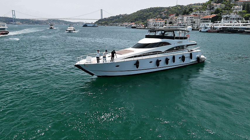 Private yacht tour in Istanbul 2026 with Premionly luxury yachts
