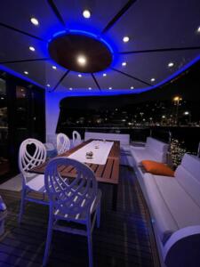 Motoryacht Interior P106 19 meters 12 capacity Best Yacht Rental with Premionly in Istanbul