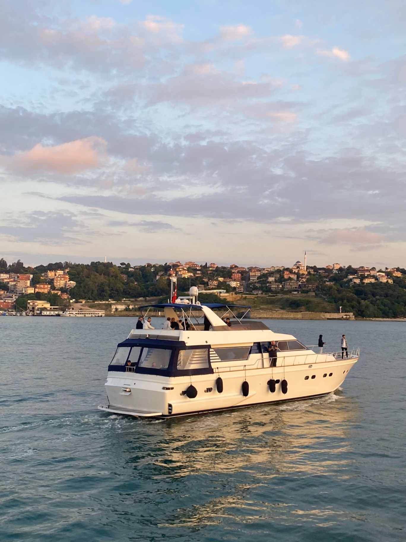 Motoryacht Exterior P115 26 meters 30 person capacity Yacht Rental with Premionly.com in Istanbul