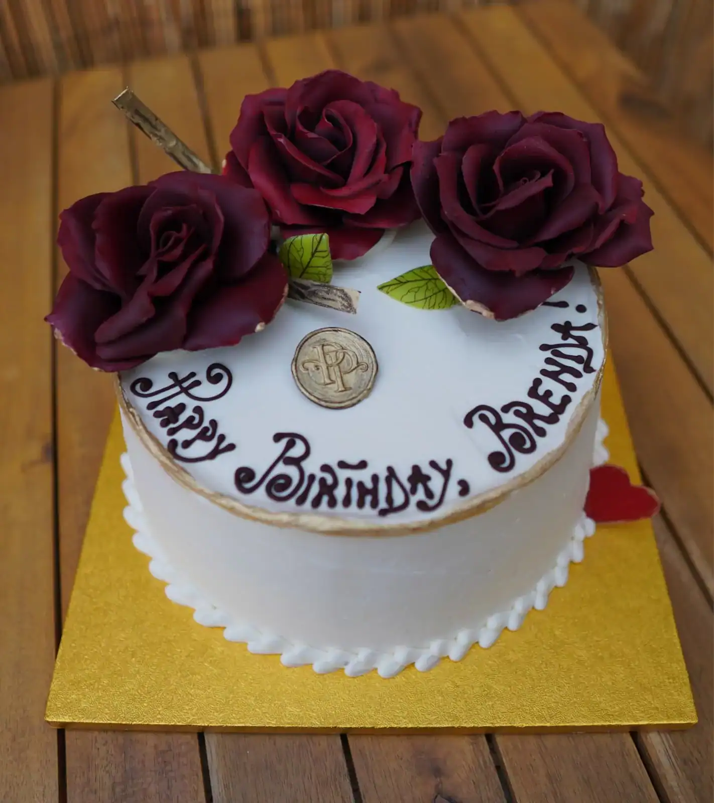 Luxury handmade celebration cake — Prestige Patisserie North London