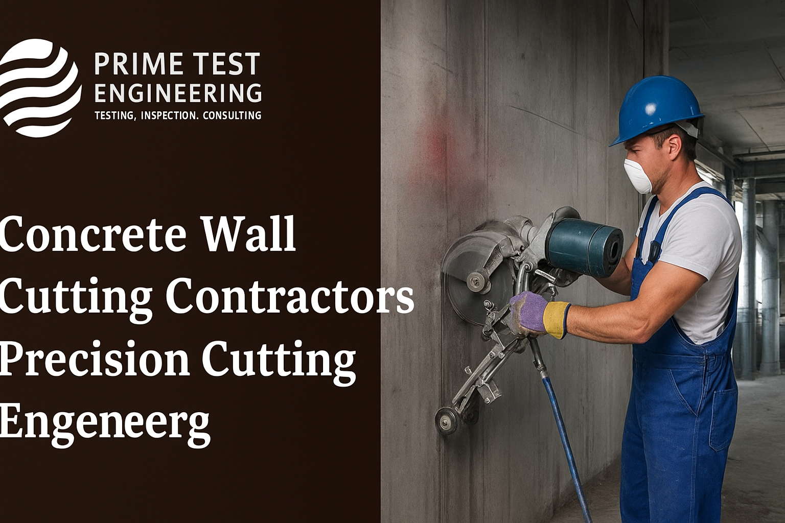 Concrete Wall Cutting Contractors providing precise and safe cutting solutions
