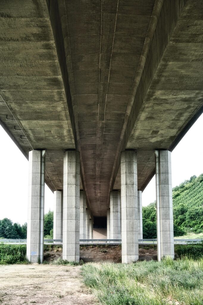 bridge, concrete, columns, overpass, road, highway, flyover, structure, concrete, flyover, flyover, flyover, flyover, flyover-6791171.jpg