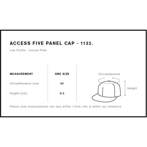 AS Colour Access Five Panel Cap | 1132 - Image 2