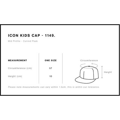 AS Colour Icon Kids Cap | 1149 - Image 2
