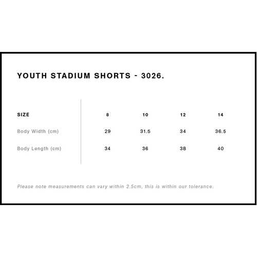 AS Colour Youth Stadium Shorts | 3026 - Image 2