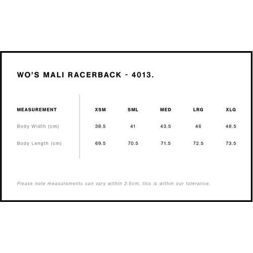 AS Colour Wo's Mali Racerback | 4013 - Image 2