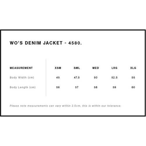 AS Colour Wo's Denim Jacket | 4580 - Image 2