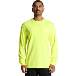 AS Colour Block Safety L/S Tee | 5054F